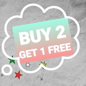Buy 2 items get 1 FREE